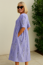 Juliette | Easy Flow Midi Dress