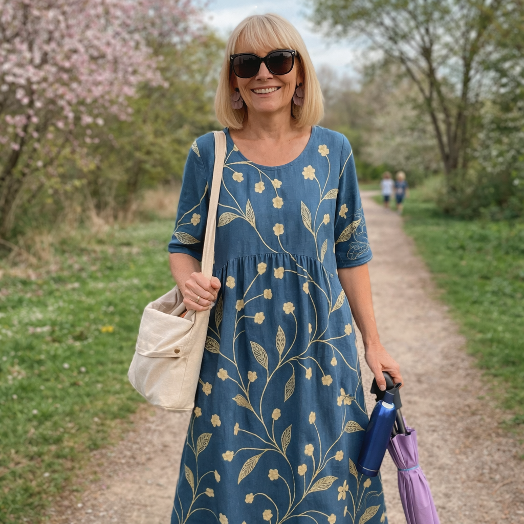 Juliette | Easy Flow Midi Dress