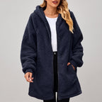 Fiorella | Hooded Fleece Zip Jacket for Women