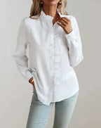 Natalie | Blouse with Ruffles
