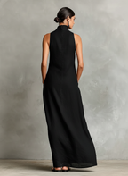Edda | Soft Turtleneck Maxi Dress