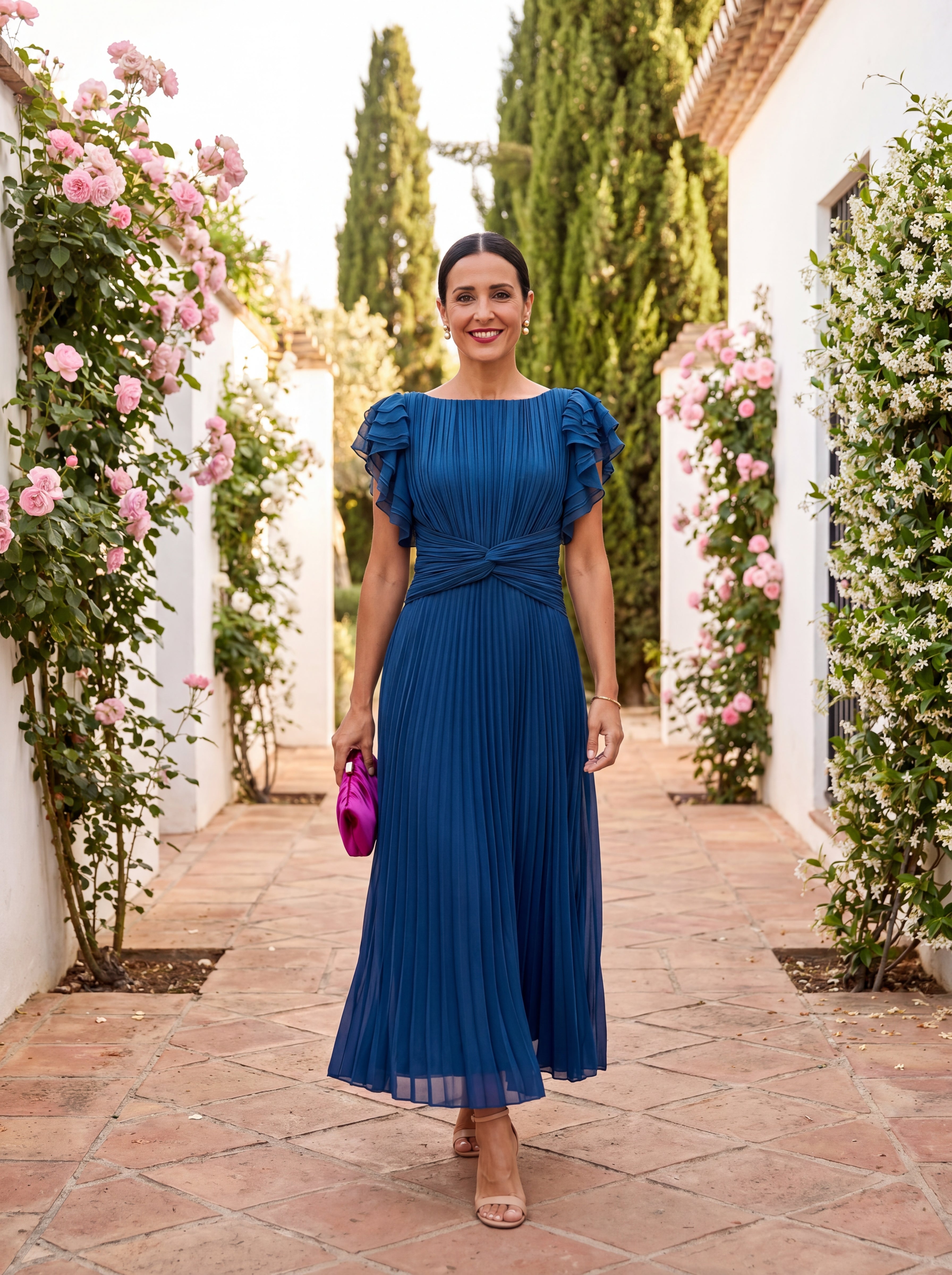 Gloria™ │ Elegantly Draped Dress