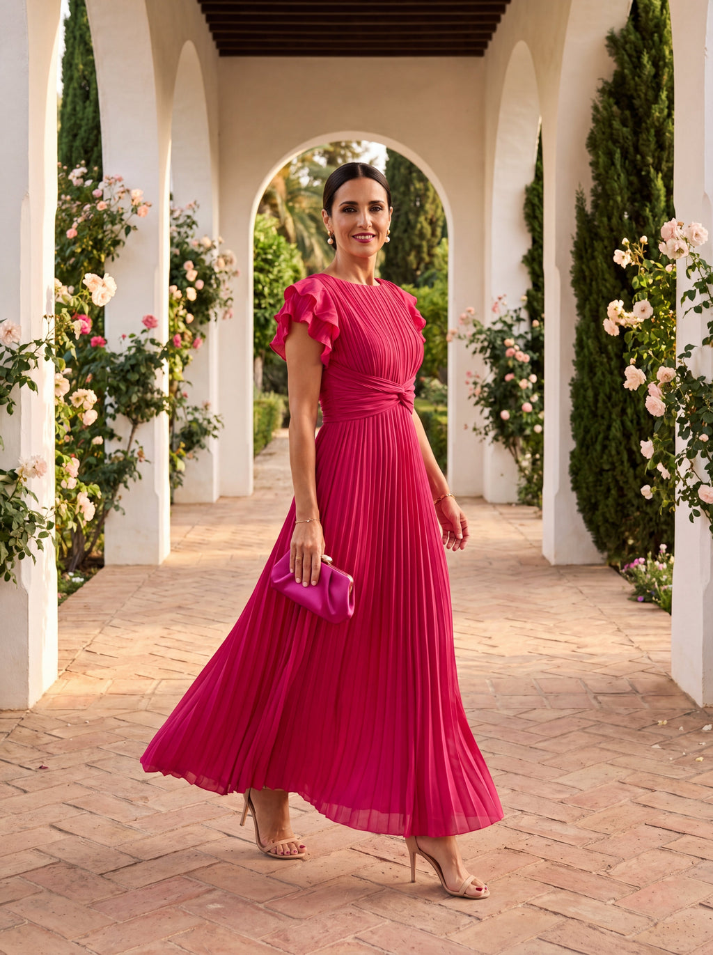 Gloria™ │ Elegantly Draped Dress