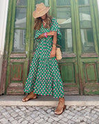 Amalia | Boho Tiered Maxi Dress