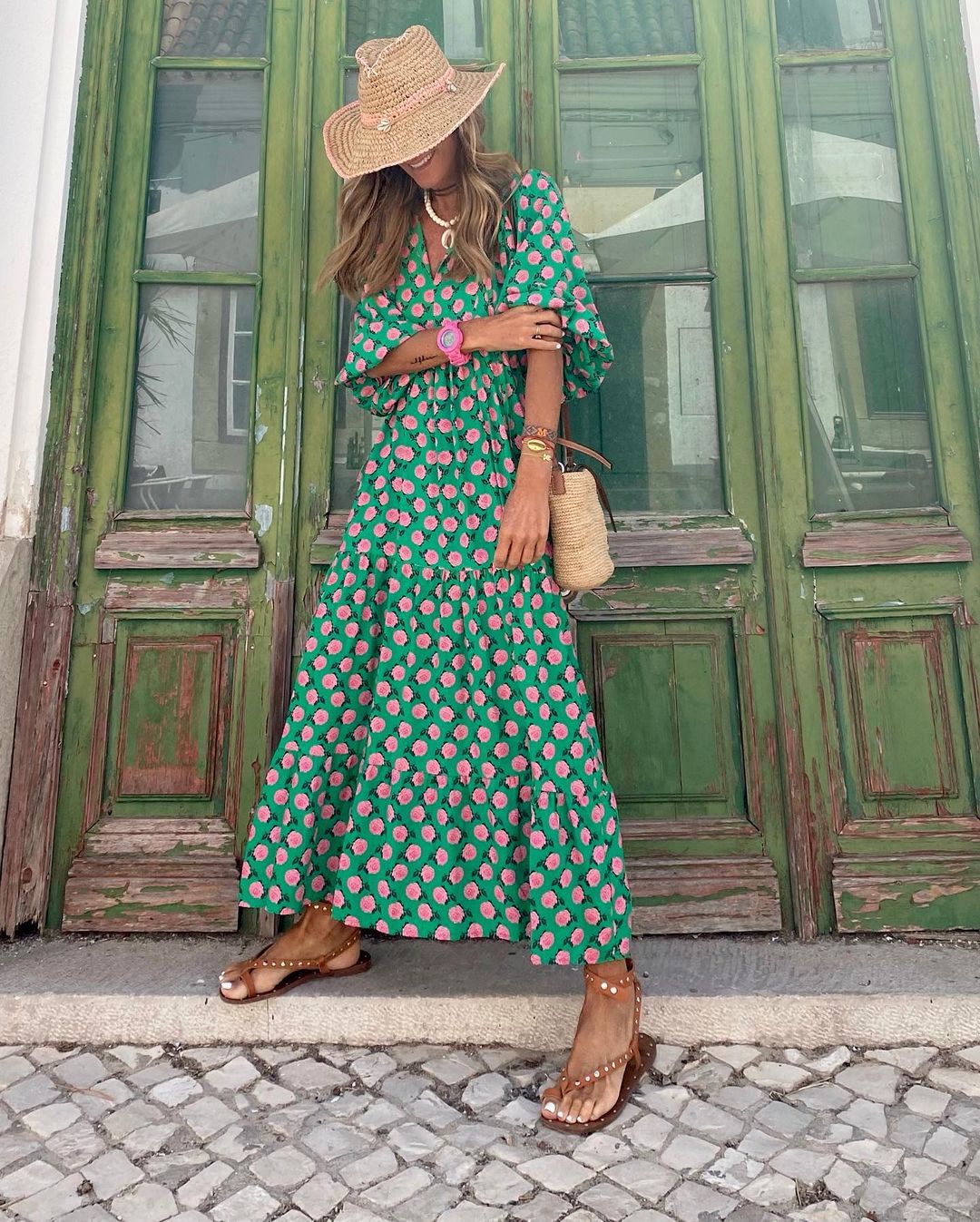 Amalia | Boho Tiered Maxi Dress