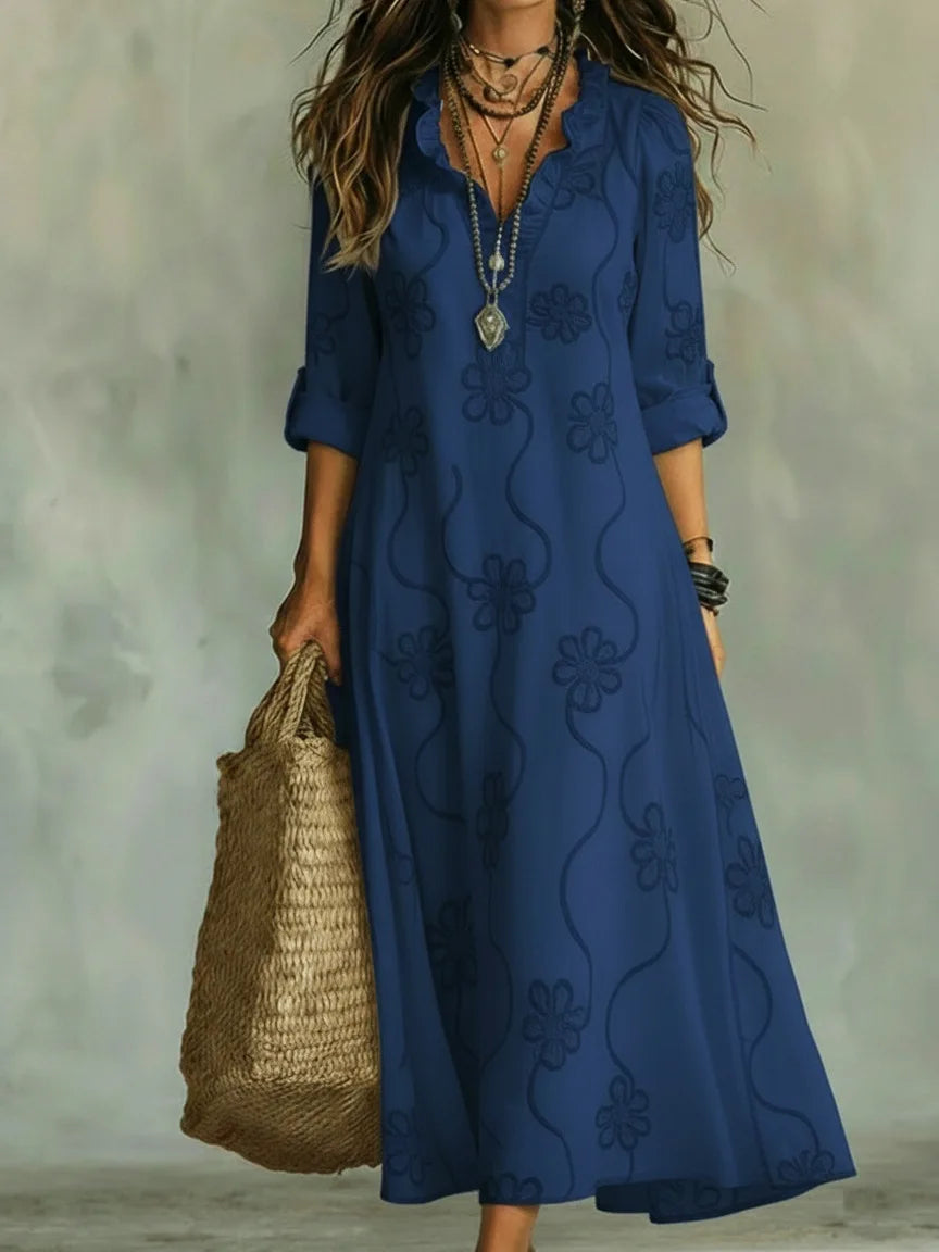 Élodie | Robe d'été fleurie vaporeuse