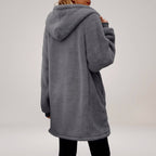 Fiorella | Hooded Fleece Zip Jacket for Women