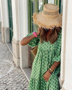 Amalia | Boho Tiered Maxi Dress