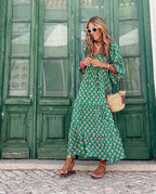 Amalia | Boho Tiered Maxi Dress