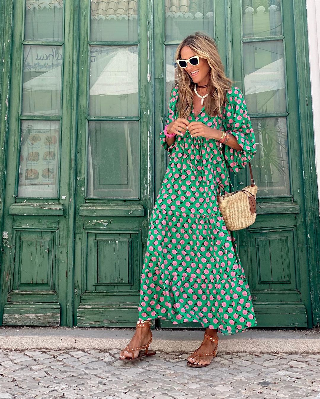 Amalia | Boho Tiered Maxi Dress