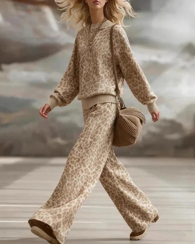 Lana Leopard Set