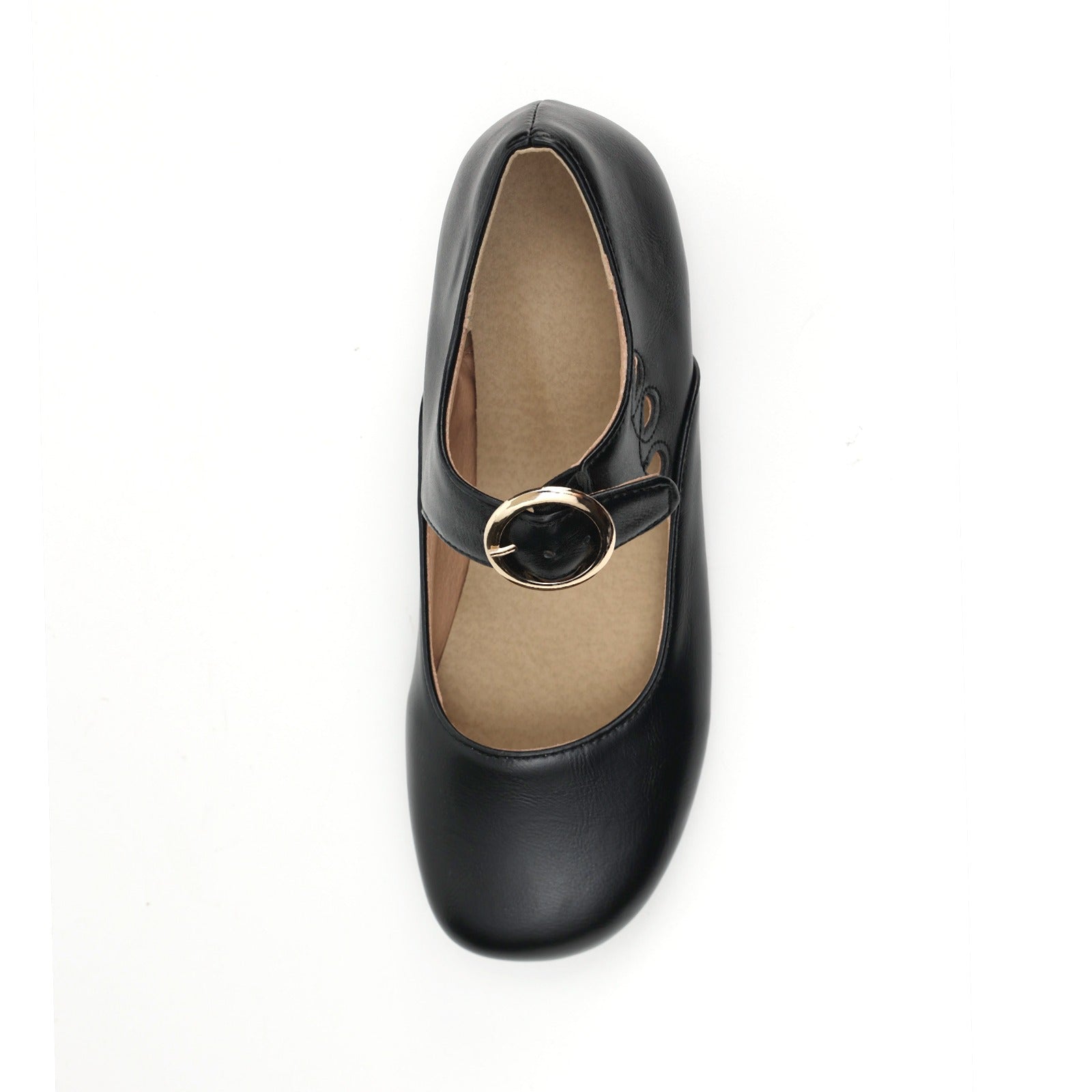 Mary | Leather Flats