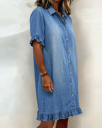 Linea Aarhus™ | Relaxed Dress with Soft Ruching