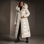 Cortina Fur Hood Puffer Coat