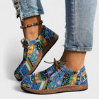 Ines | Boho Print Comfort Sneakers