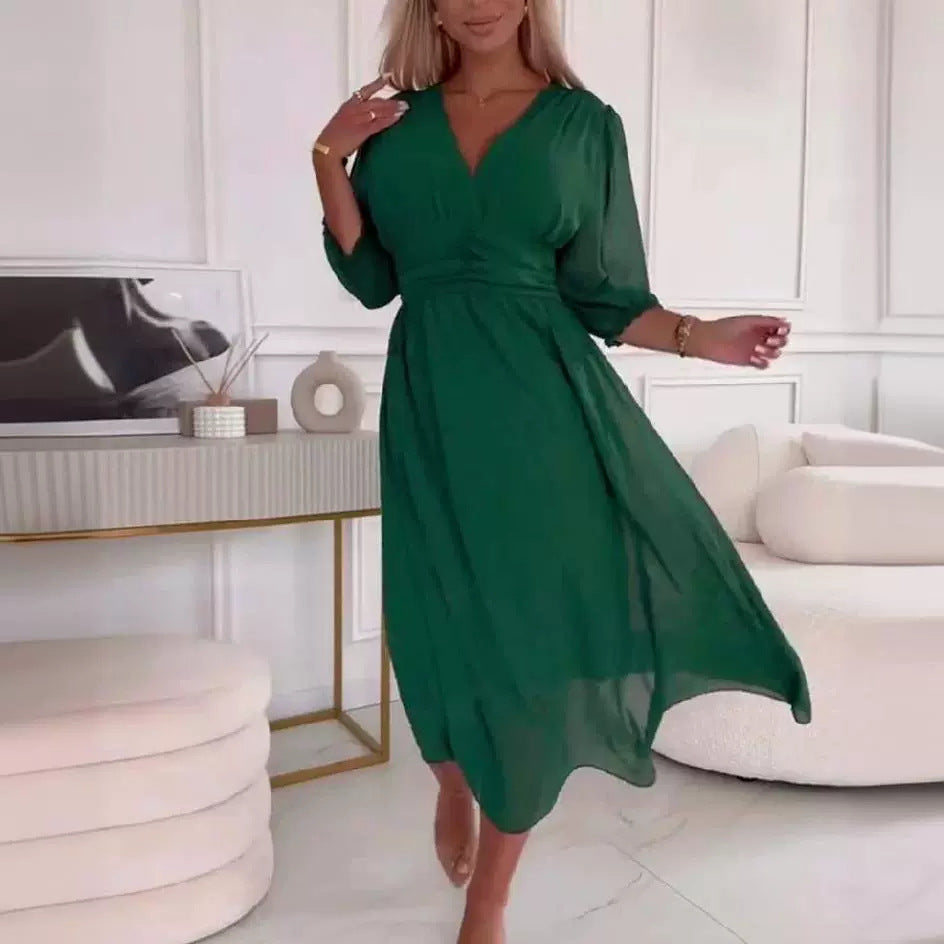 Liesl | Elegant Chiffon Dress