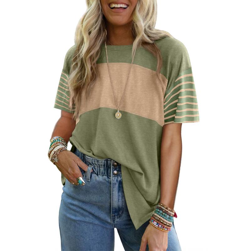LENIX | Everyday Breathable Stripe Crewneck