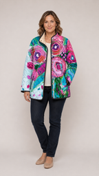 Isabella™ | Elegant Floral Pattern Jacket