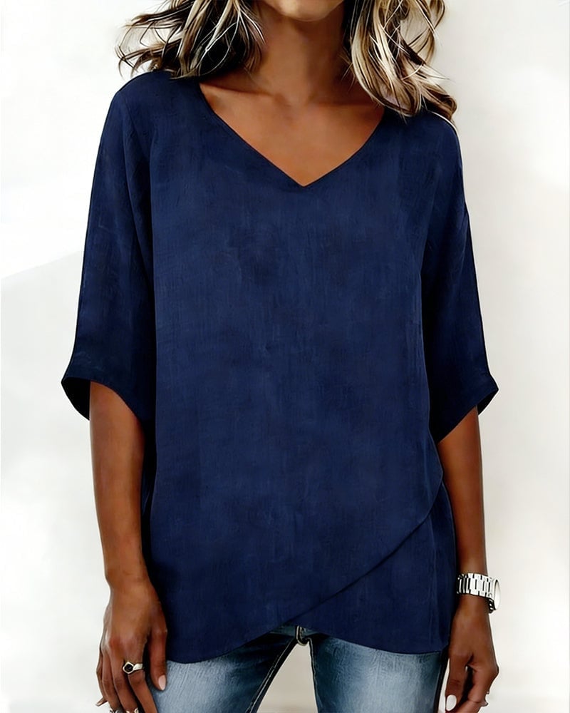 Deborah |  V-neck top