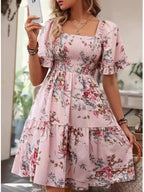 ISOLDE™ – Vintage Floral Dress