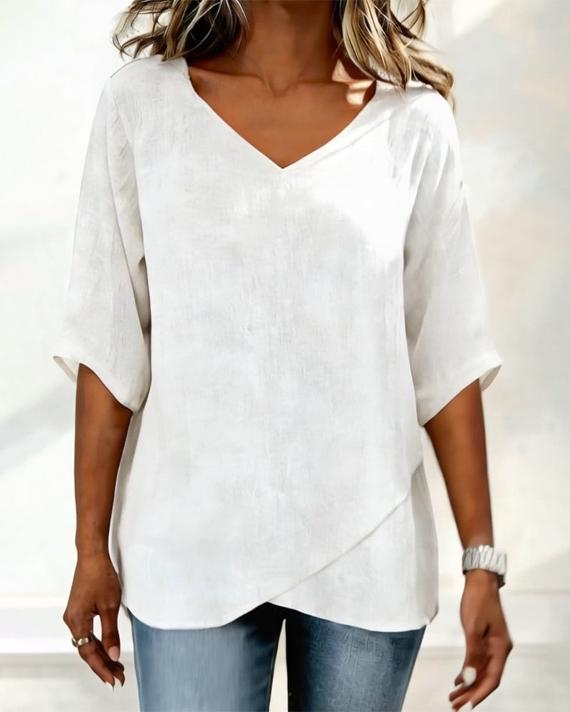 Deborah |  V-neck top