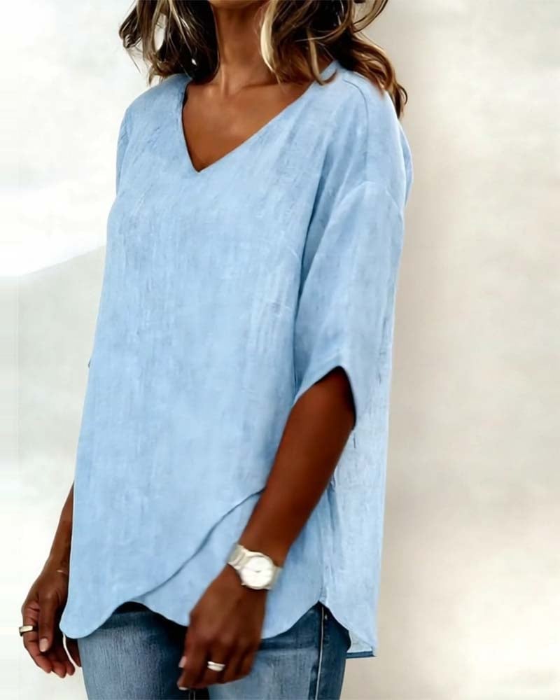Deborah |  V-neck top