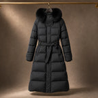Cortina Fur Hood Puffer Coat