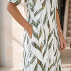 Elise | Ditsy Floral Midi Dress