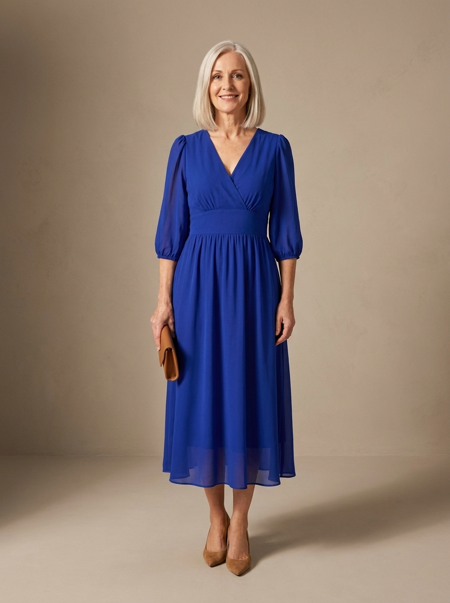 Liesl | Elegant Chiffon Dress