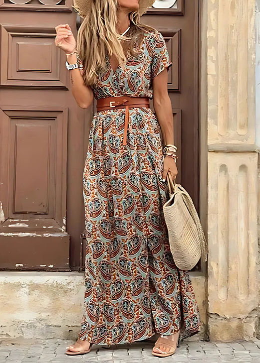 Tova | Robe Longue Fluide Élégante