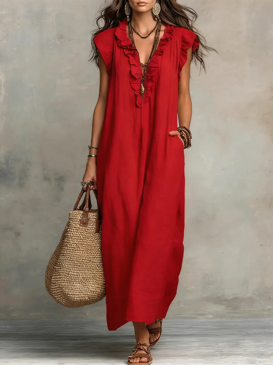 Saoirse | Robe longue bohème légère