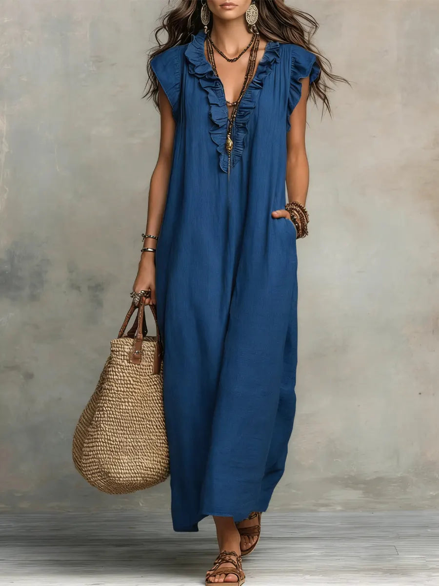 Saoirse | Robe longue bohème légère