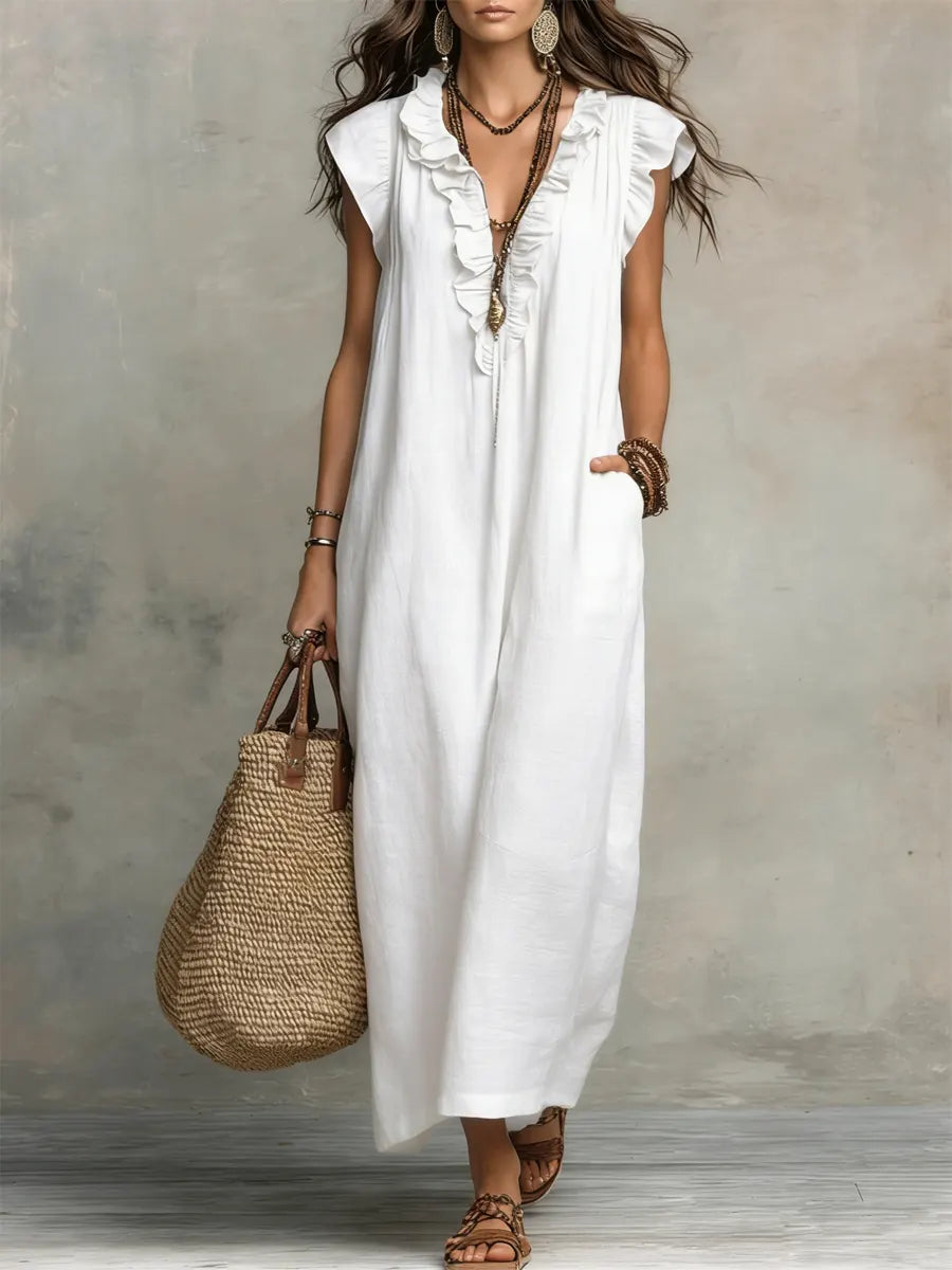 Saoirse | Robe longue bohème légère