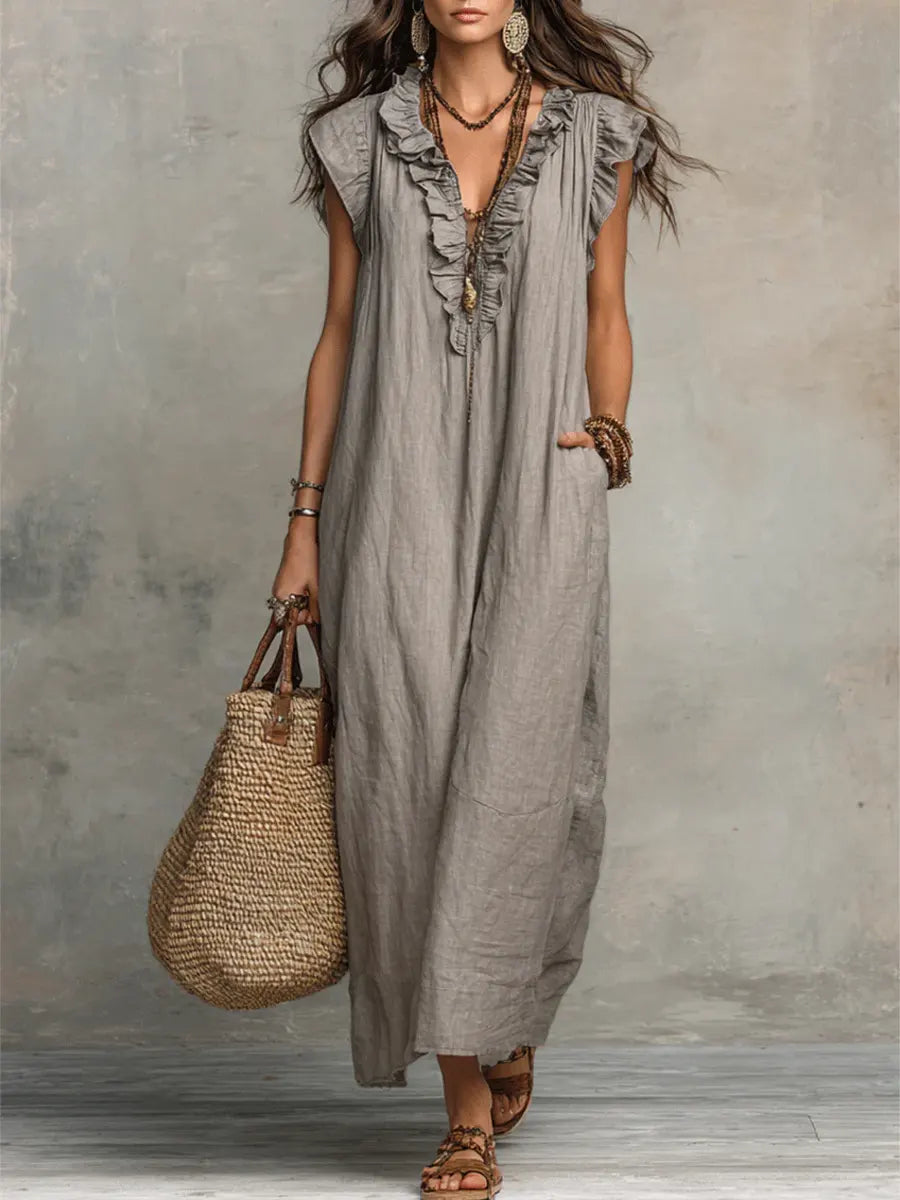 Saoirse | Weightless Boho Maxi Dress