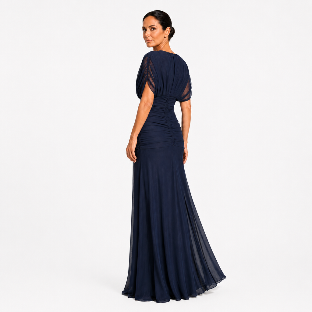 Avery | Elegant Blue Dress
