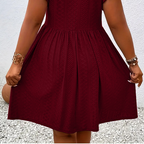 Merle | Ruffle V-Neck Dress