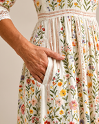 Ingrid | Wildflower Garden Midi Dress